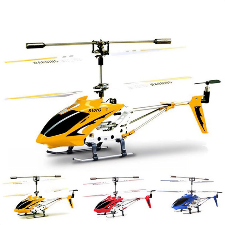 Mini RC Helicopter – Unbreakable Gyro 3-Channel Red