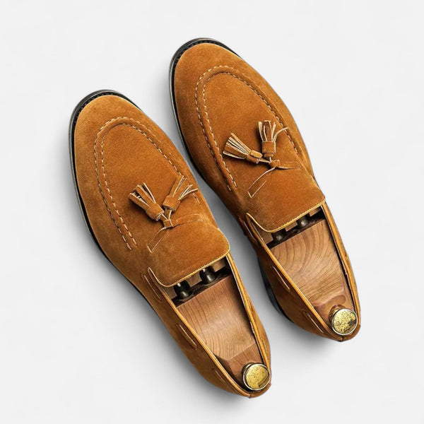 Men's Suede Tassel Loafers