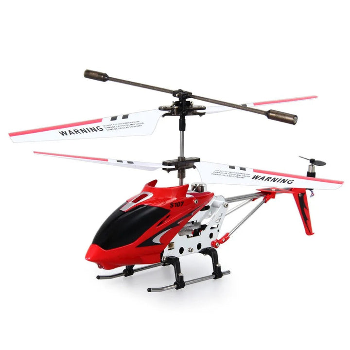 Mini RC Helicopter – Unbreakable Gyro 3-Channel Red