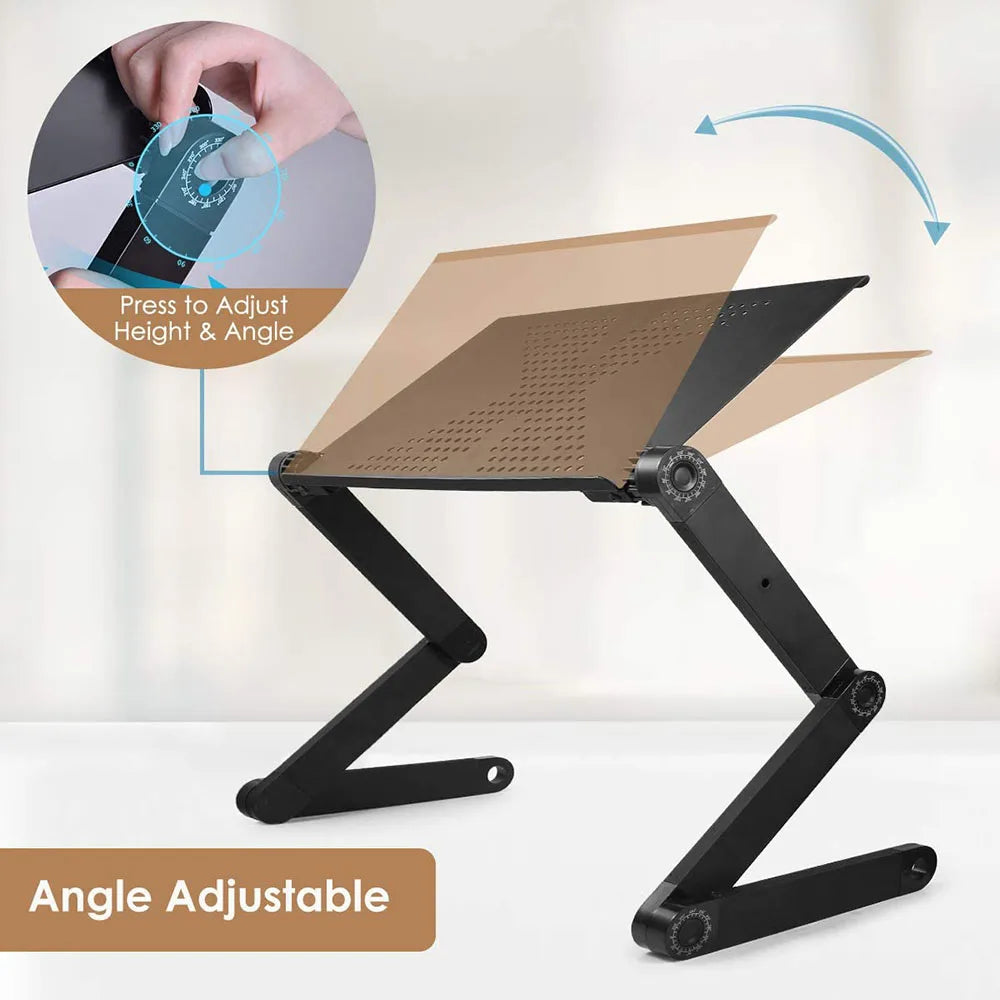 360° Ergonomic Laptop Stand – Adjustable Portable Productivity & Foldable
