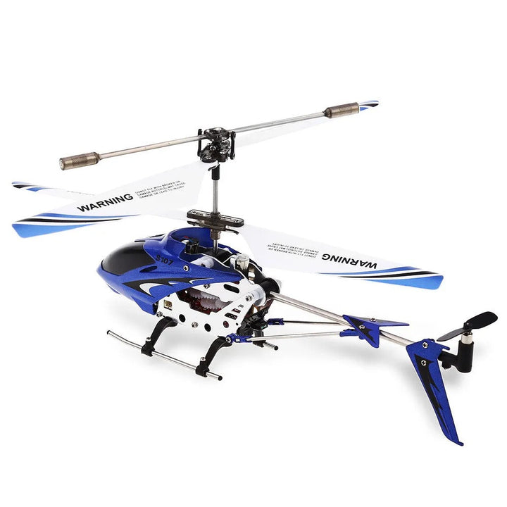 Mini RC Helicopter – Unbreakable Gyro 3-Channel Red