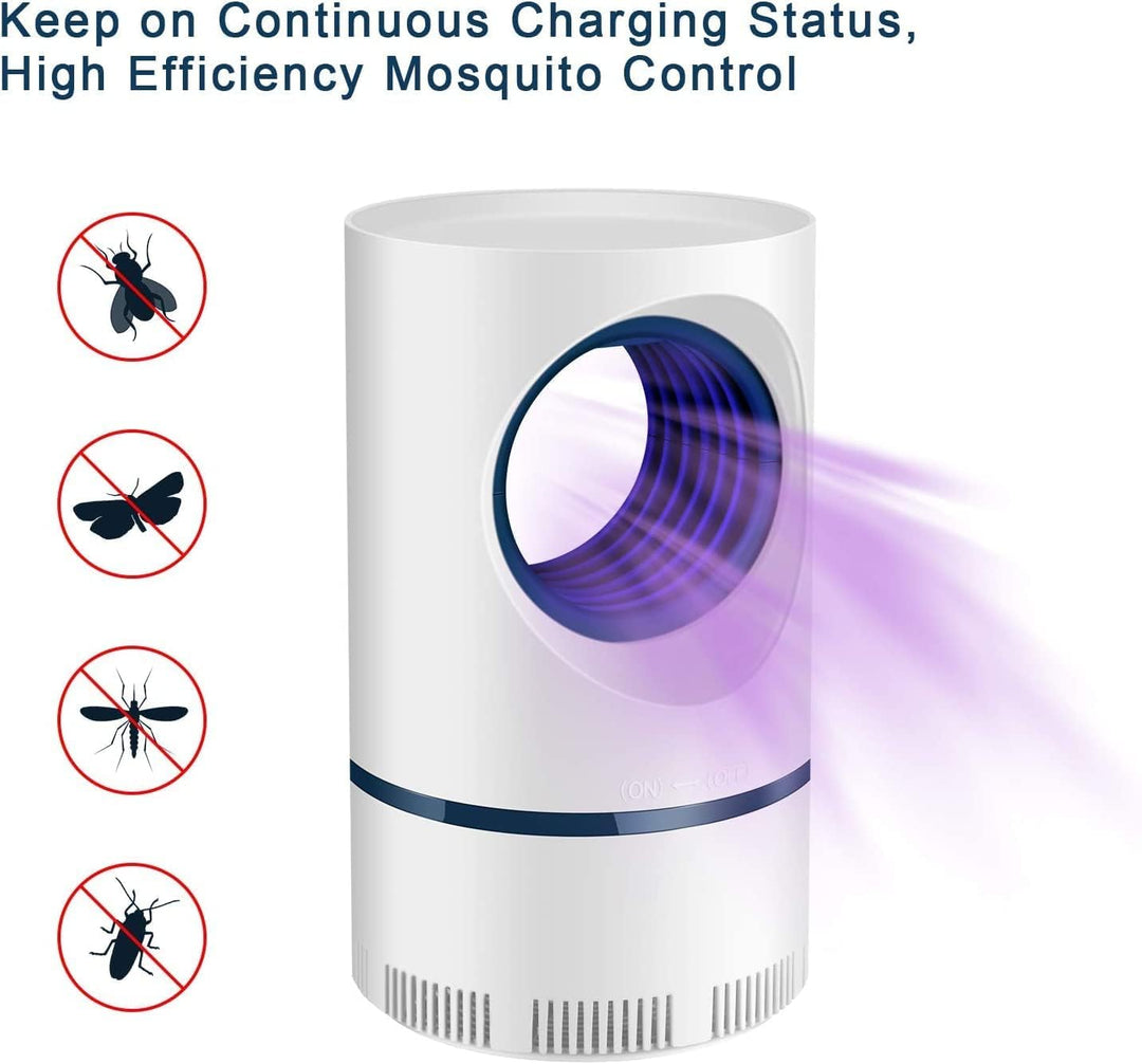 UV Mosquito & Fly Trap – Indoor Outdoor 365nm Silent Electric