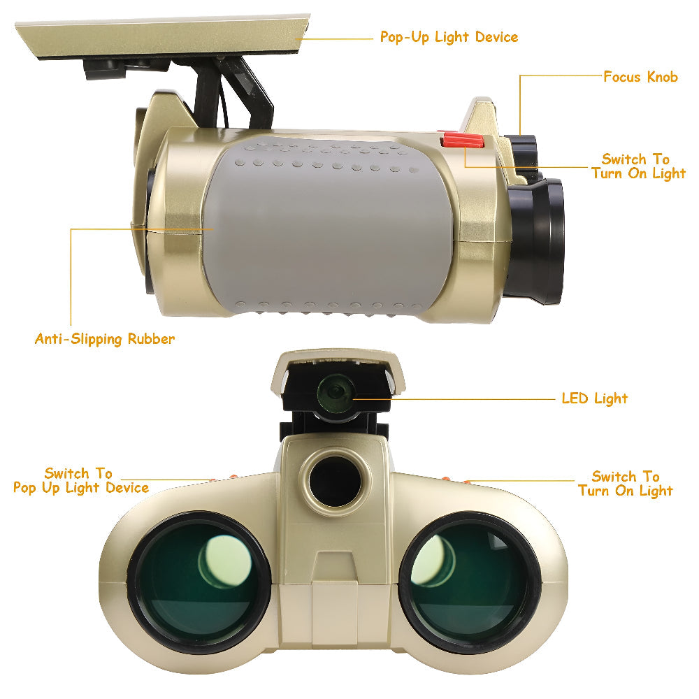 Kids Night Vision Binoculars – Outdoor Adventure Toy