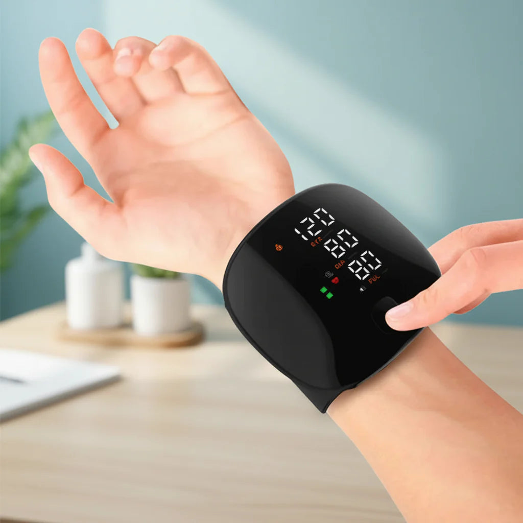 Blood Pressure Monitor Wrist Digital Automatic Home Monitor