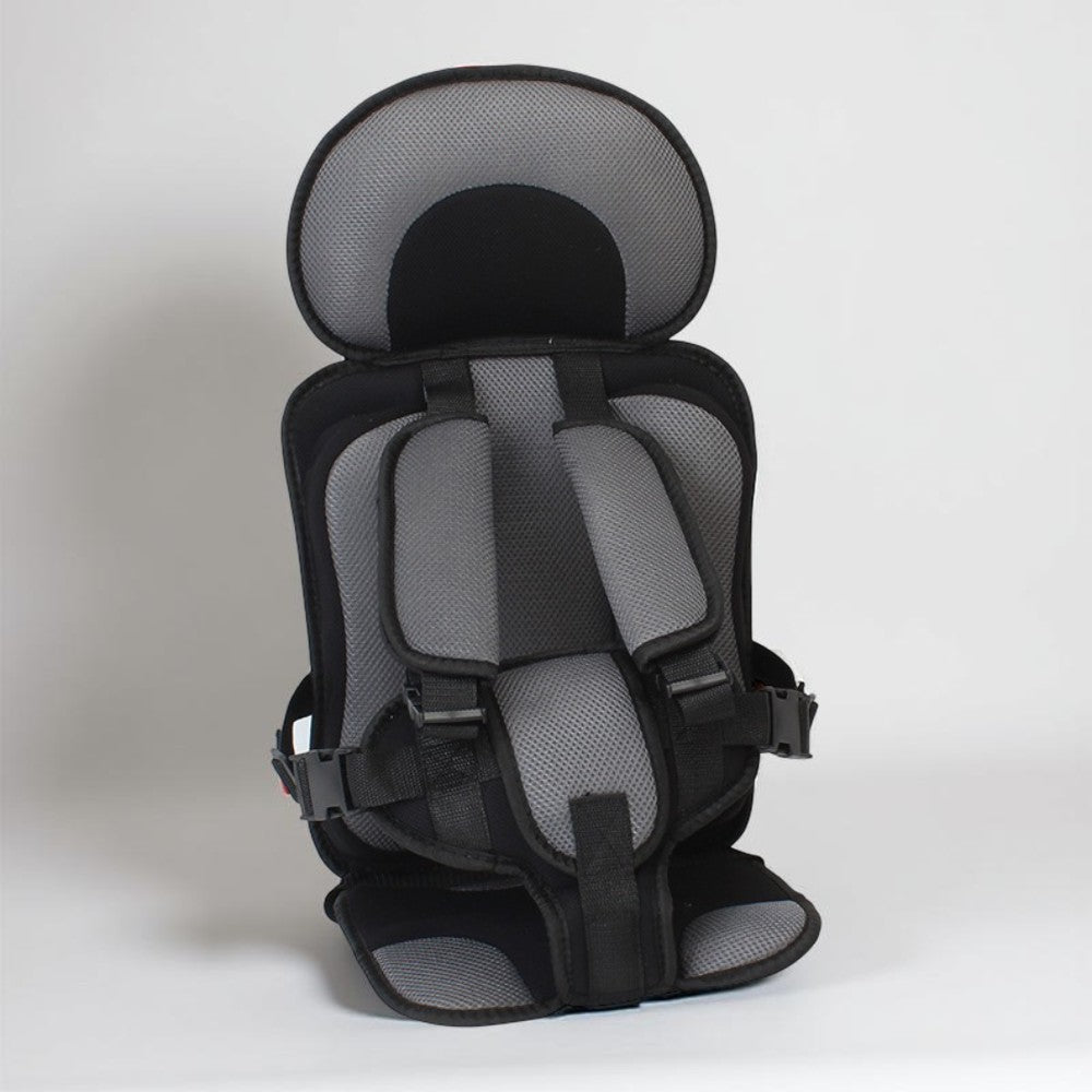 Kids Car Seat Booster – Portable Travel Cushion with Harness