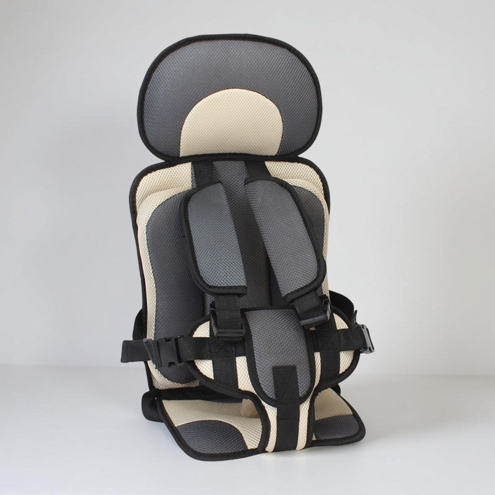 Kids Car Seat Booster – Portable Travel Cushion with Harness