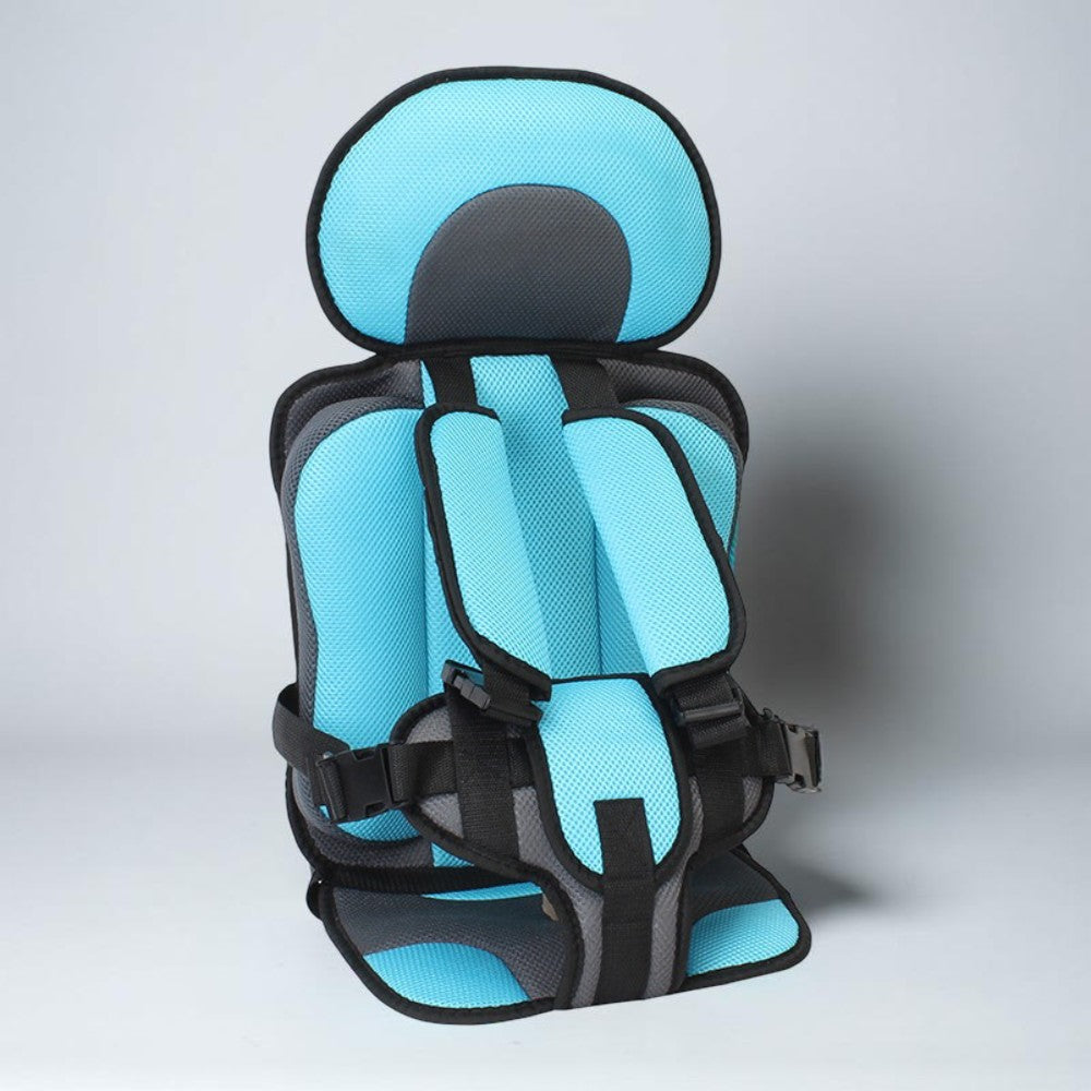 Kids Car Seat Booster – Portable Travel Cushion with Harness