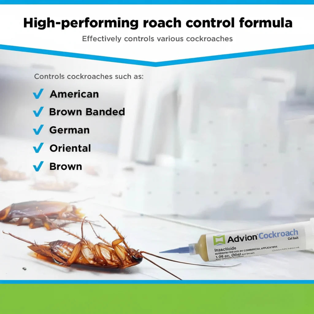 Cockroach Control Gel Syringe Indoor Pest Management