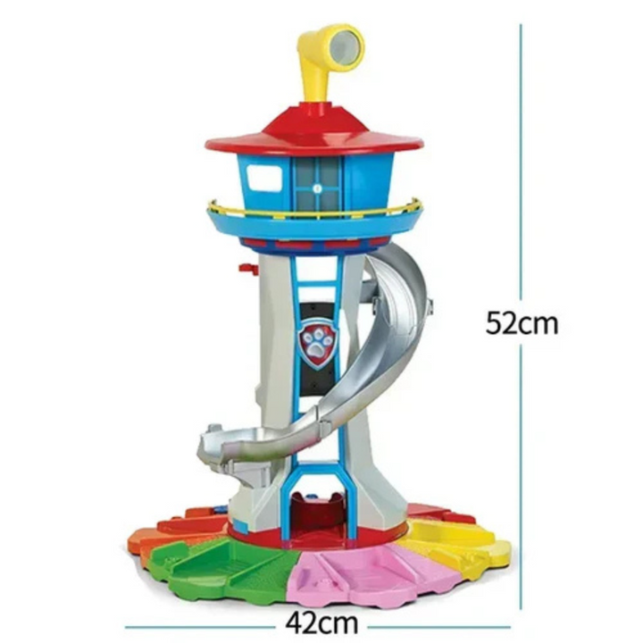 Toy Car Playset Kids Slide Tower Activity Set