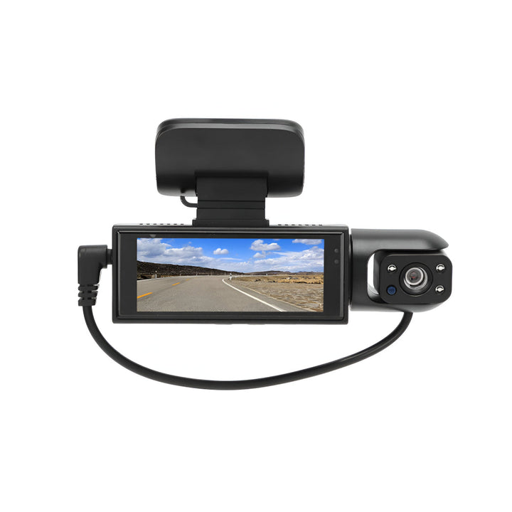 Dash Cam Dual Lens – 1080P 150° Night Vision & Parking Monitor