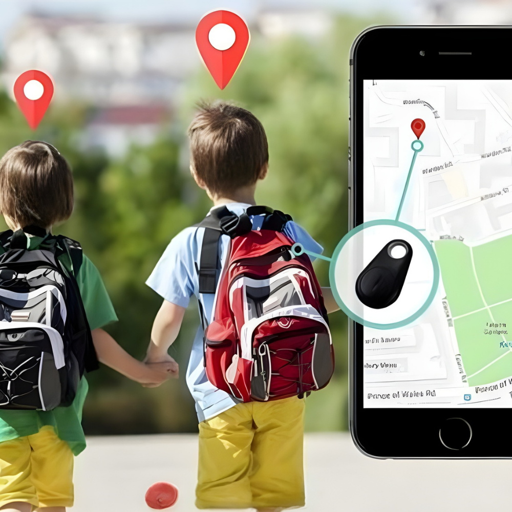 Kids GPS Tracker – Bluetooth 5.0 SOS Alert & Waterproof