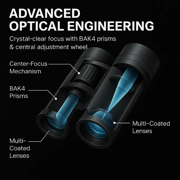 HD 40x22 - Military-grade binoculars - Long-range view