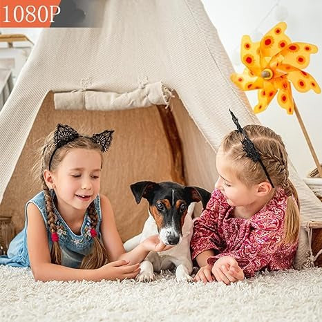 HD Wireless Security Camera with 1080p Resolution, Night Vision, and Weather-Resistant Design for Home Surveillance