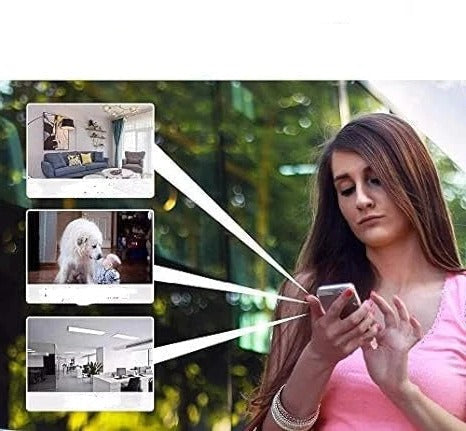 HD Wireless Security Camera with 1080p Resolution, Night Vision, and Weather-Resistant Design for Home Surveillance