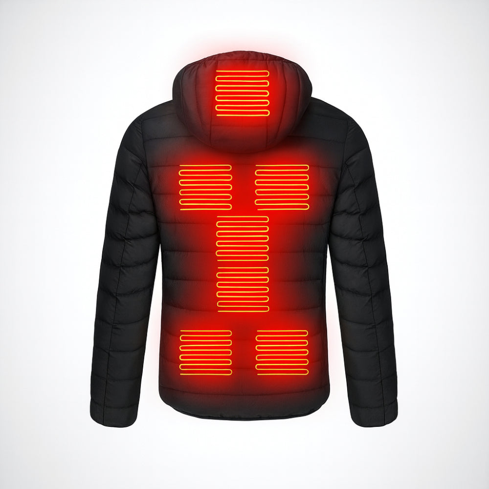 Electric Heated Jacket – Unisex 3 Heat Settings & 10-Hour Battery