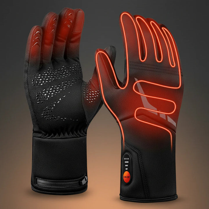 Battery Heated Gloves – Waterproof Touchscreen Winter Gloves