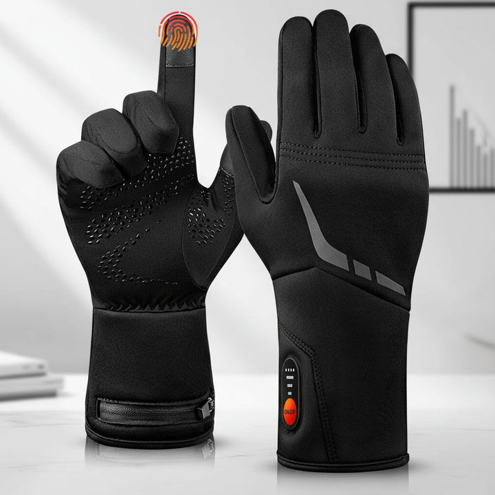 Battery Heated Gloves – Waterproof Touchscreen Winter Gloves