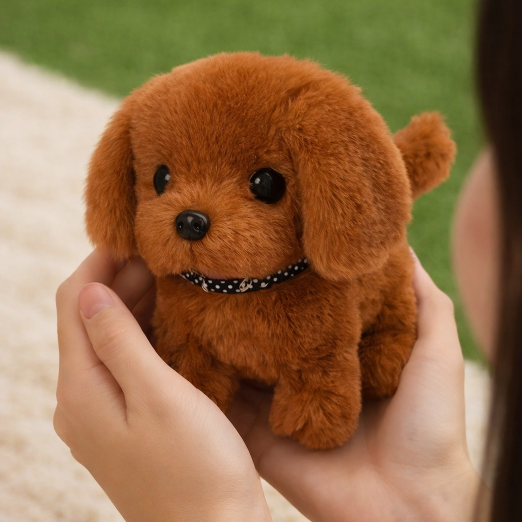 Interactive Robot Puppy Toy – Walks, Barks & Wags Tail
