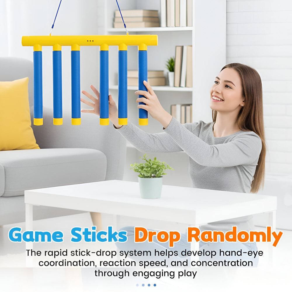 Kids Reflex Reaction Trainer – Falling Stick Catch Game