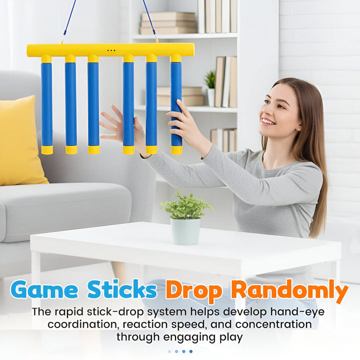 Kids Reflex Reaction Trainer – Falling Stick Catch Game