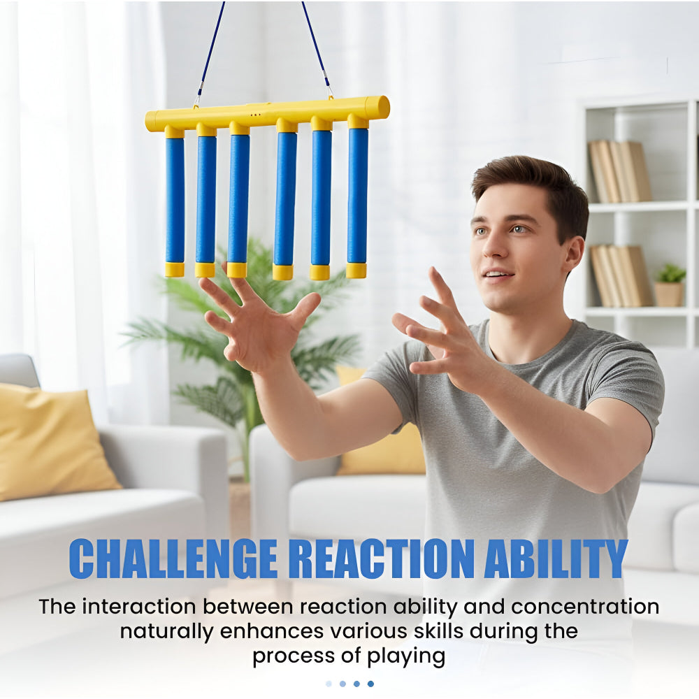 Kids Reflex Reaction Trainer – Falling Stick Catch Game