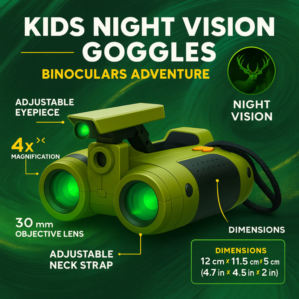 Kids Night Vision Binoculars – Outdoor Adventure Toy