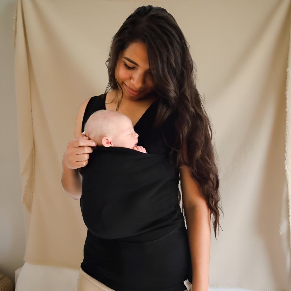 Hands-Free Baby Carrier Tee – Wrap Shirt Infant Holder