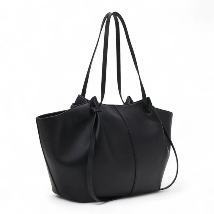 Large Capacity Tote Bag - Synthetic Leather