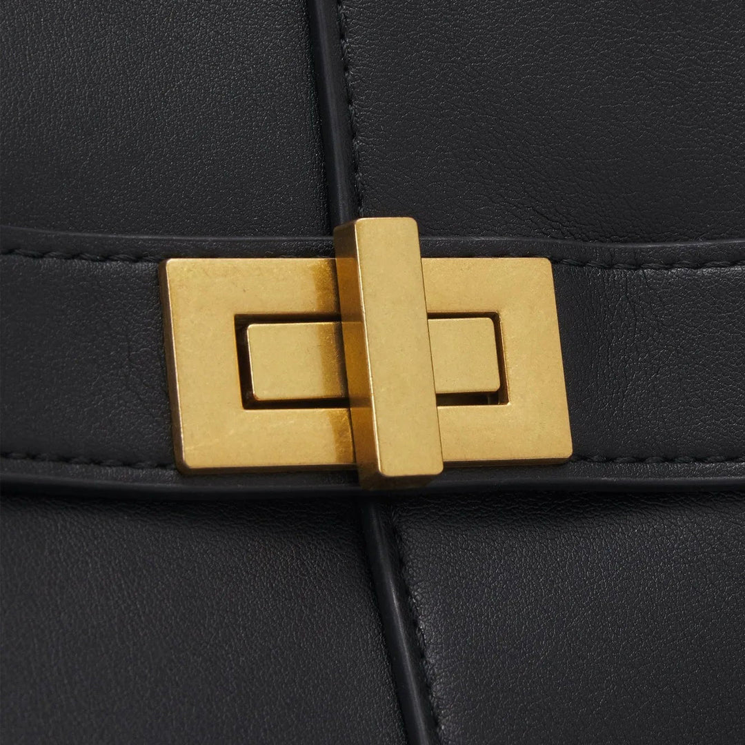 Large Capacity Tote Bag - Synthetic Leather
