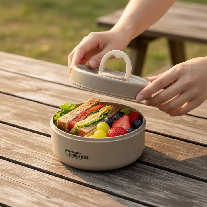 Insulated Stainless Steel Lunch Box – Leakproof Food Container
