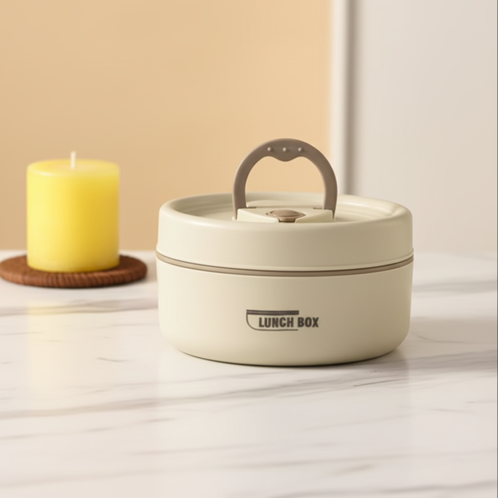 Insulated Stainless Steel Lunch Box – Leakproof Food Container