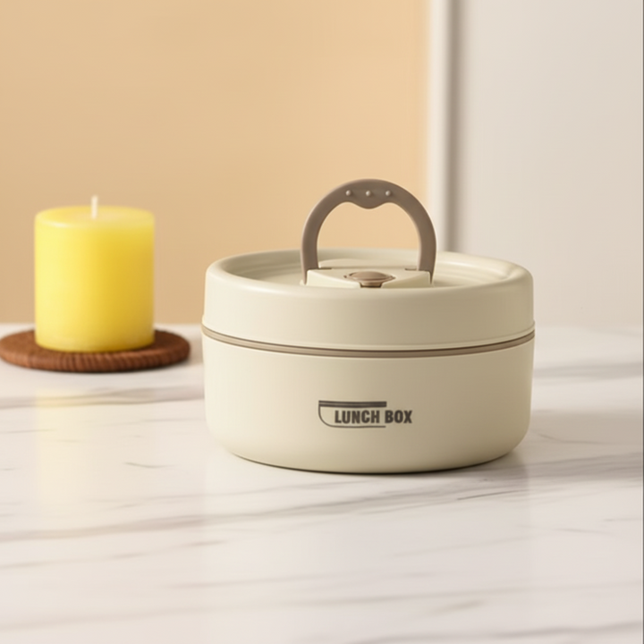 Insulated Stainless Steel Lunch Box – Leakproof Food Container