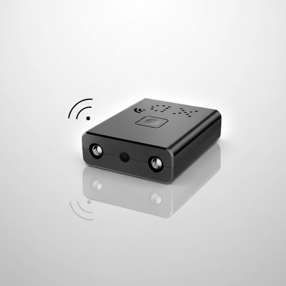 Mini WiFi Security Camera – 4K DIY 120° Wide Angle Motion Alert