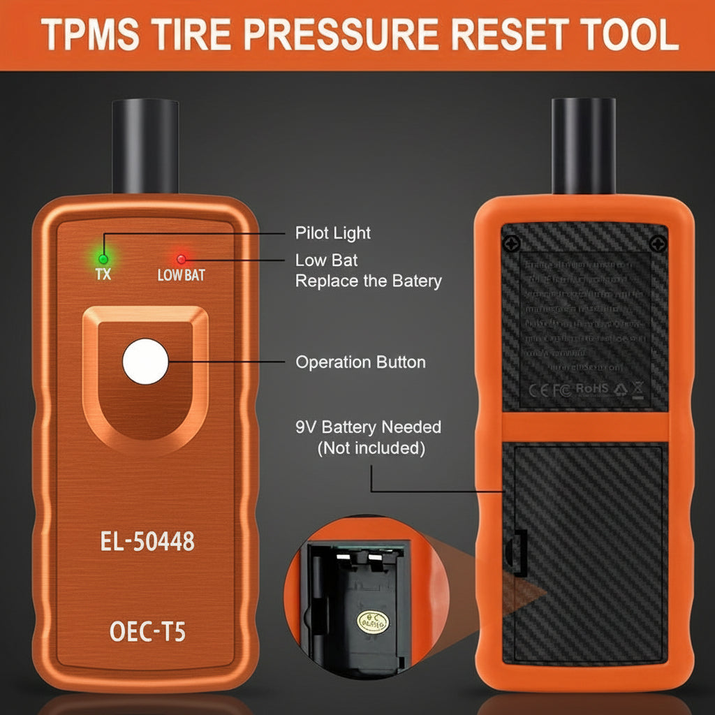 TPMS Reset Tool – Wireless Tire Sensor Relearn for GM