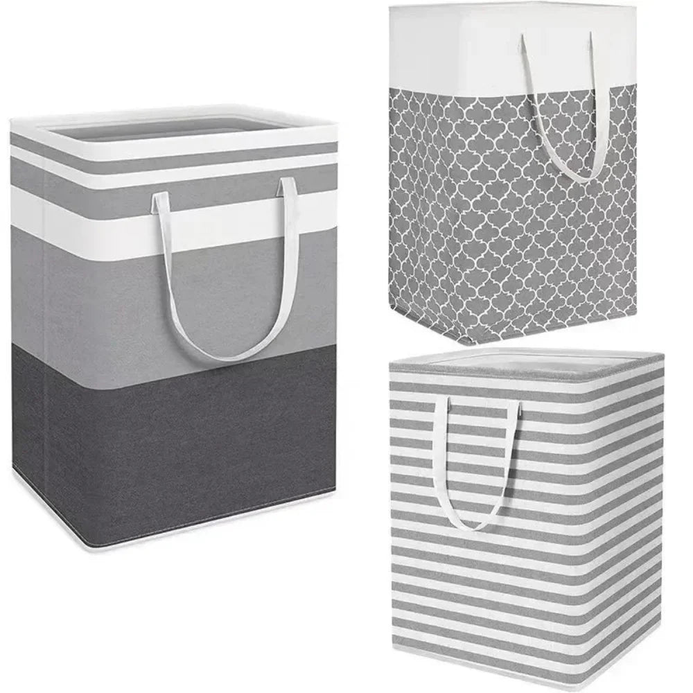 Lauva 75L Waterproof Laundry Basket – Foldable Fabric Hamper