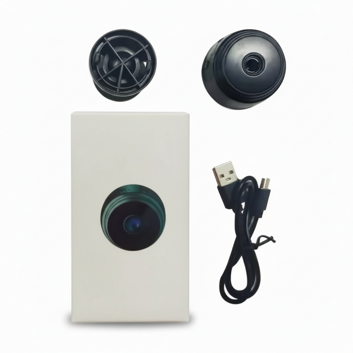 Mini WiFi Security Camera – Wireless HD with Night Vision