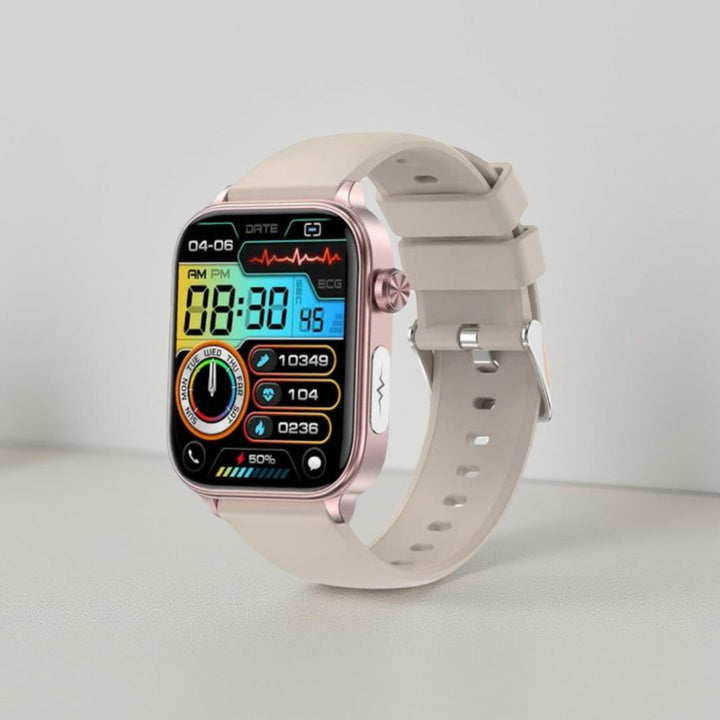 Health Monitoring Smartwatch – GPS SOS Alert 20-Day Battery