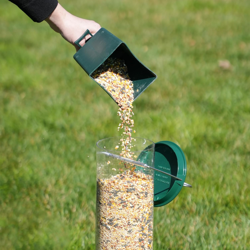 Squirrel-Proof Metal Bird Feeder – Hanging 4-Port Feeder
