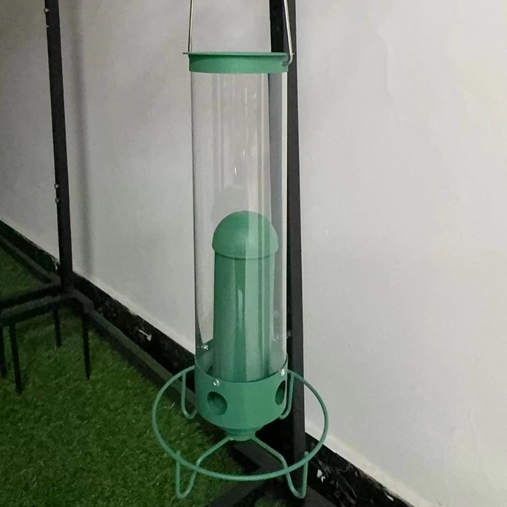 Squirrel-Proof Metal Bird Feeder – Hanging 4-Port Feeder
