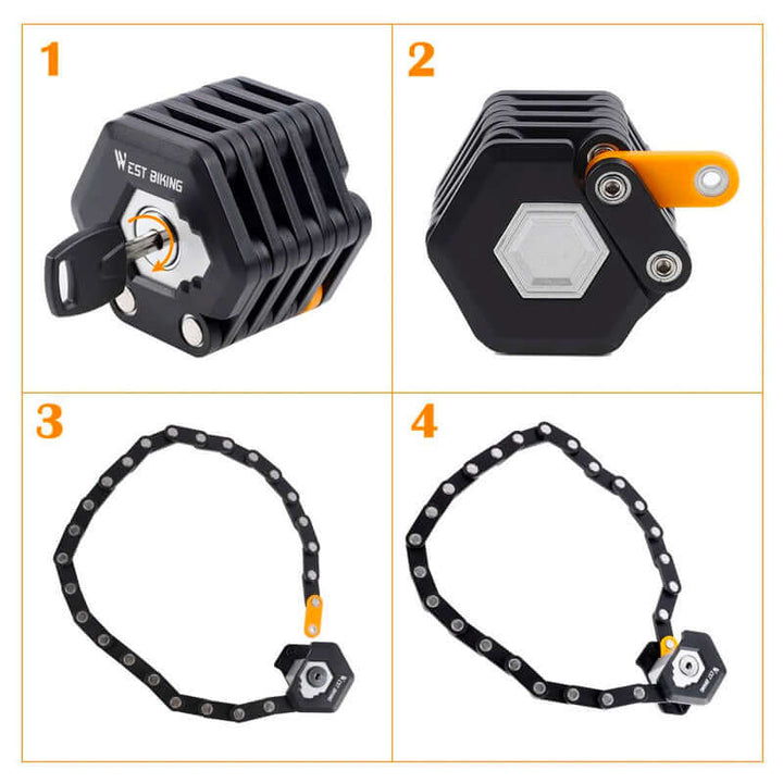 The ultimate secure bicycle lock - TitanLock Pro