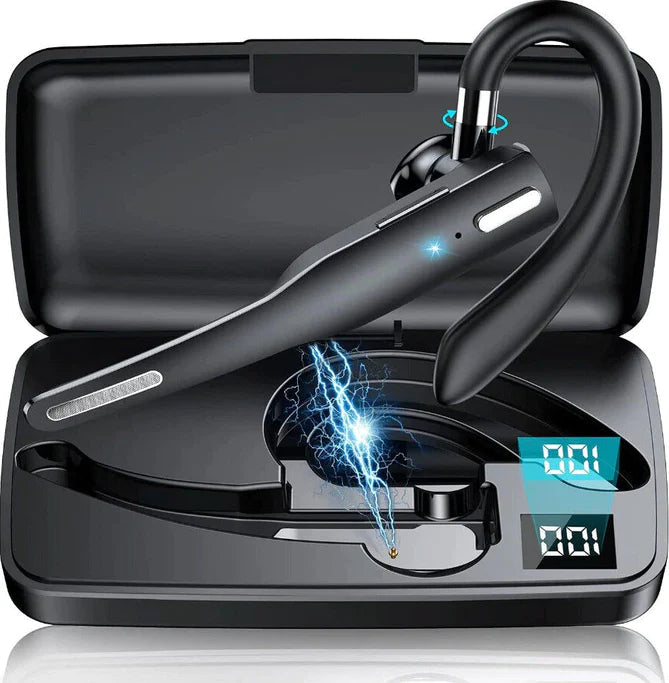 Trucker Dual Mic Wireless Bluetooth 5.1 Noise Cancelling Headset/Earbuds