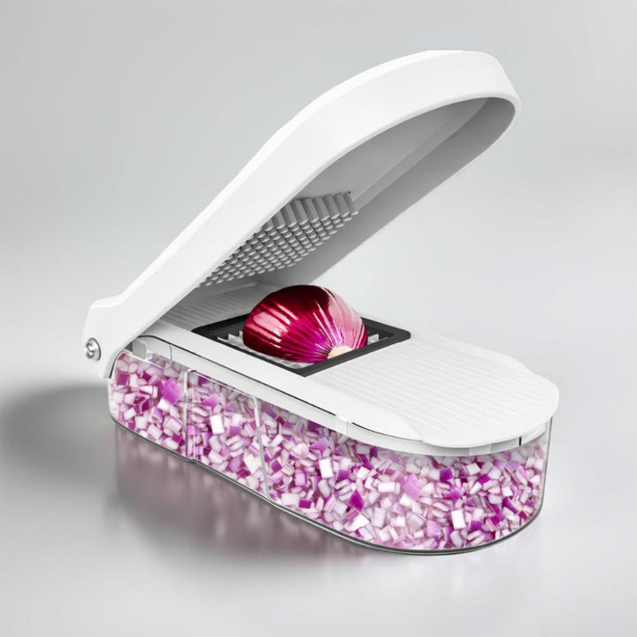 7-in-1 Vegetable Chopper – Manual Slicer & Dicer Set
