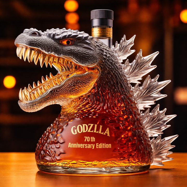 Monster Whiskey Decanter – Decorative Glass Bottle & Bar Gift