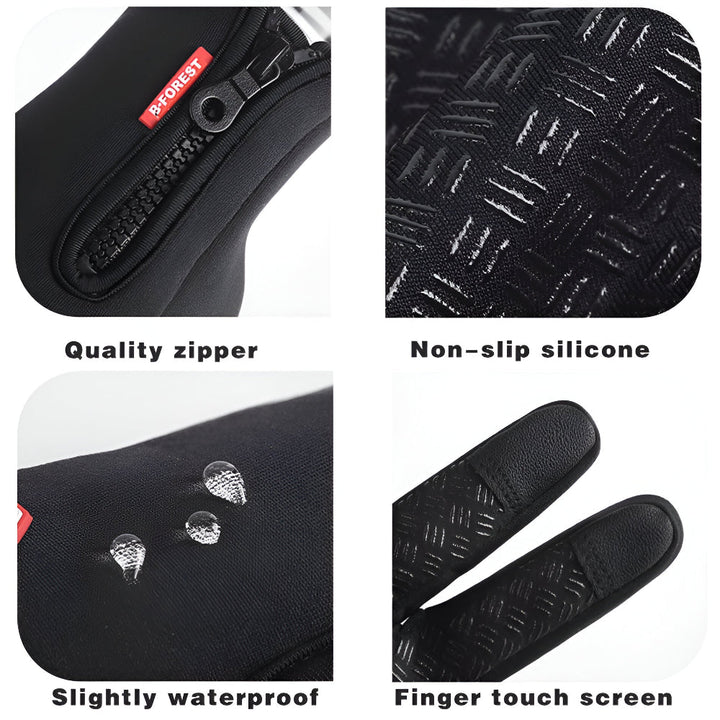 Thermal Touchscreen Winter Gloves – Waterproof Sport Gloves