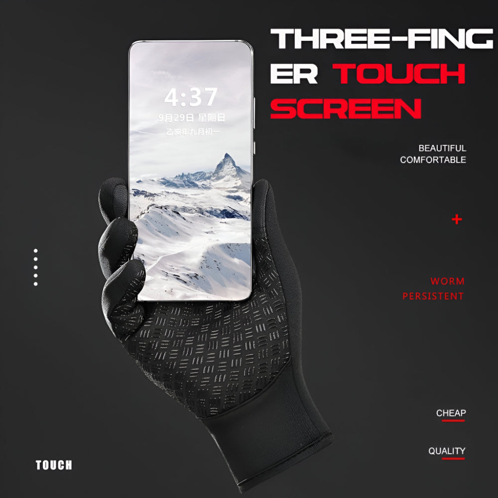 Thermal Touchscreen Winter Gloves – Waterproof Sport Gloves