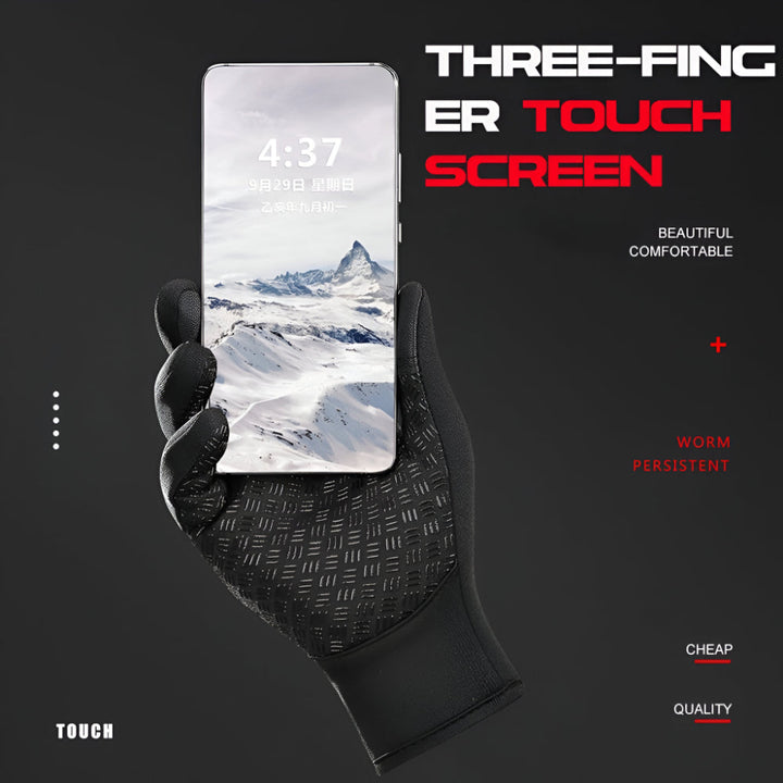 Thermal Touchscreen Winter Gloves – Waterproof Sport Gloves