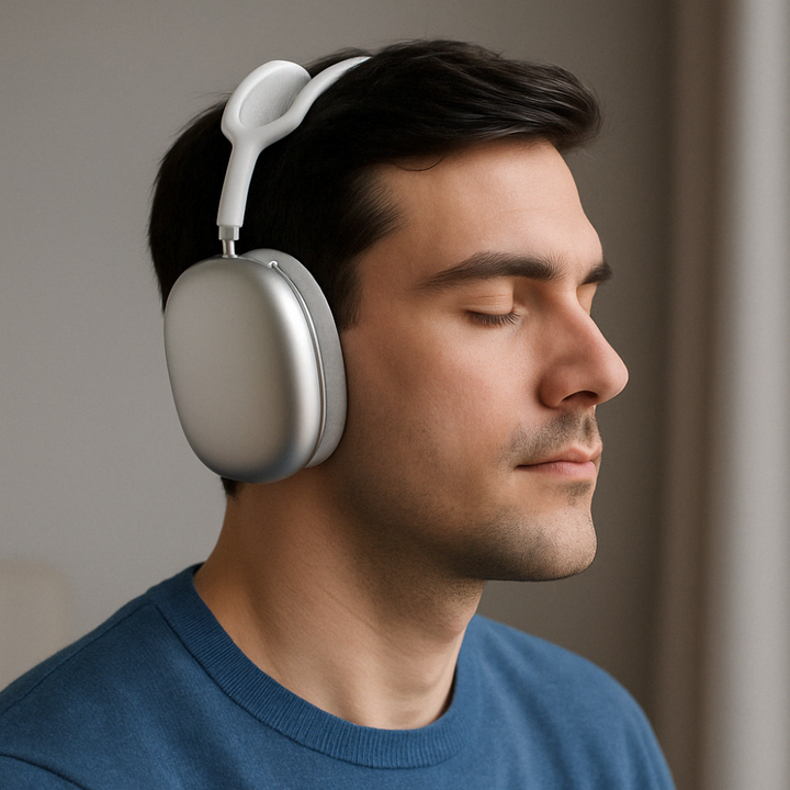 Wireless Over-Ear Bluetooth Headphones – Foldable, 10-Hr Playback