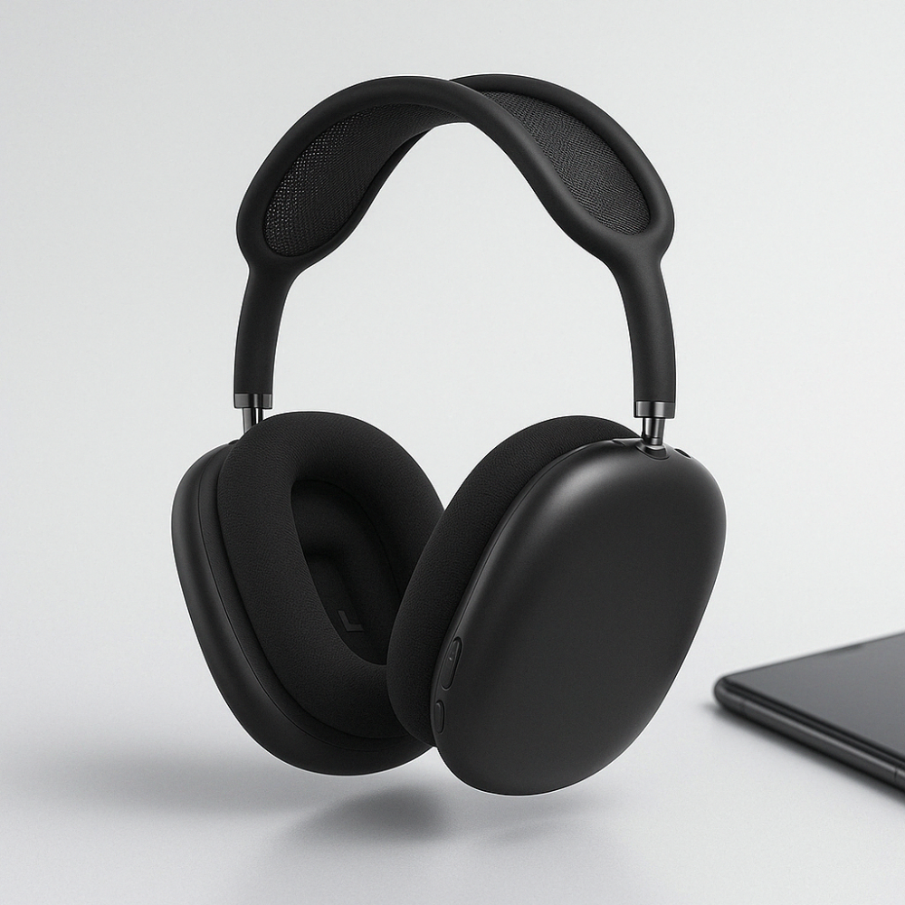 Wireless Over-Ear Bluetooth Headphones – Foldable, 10-Hr Playback