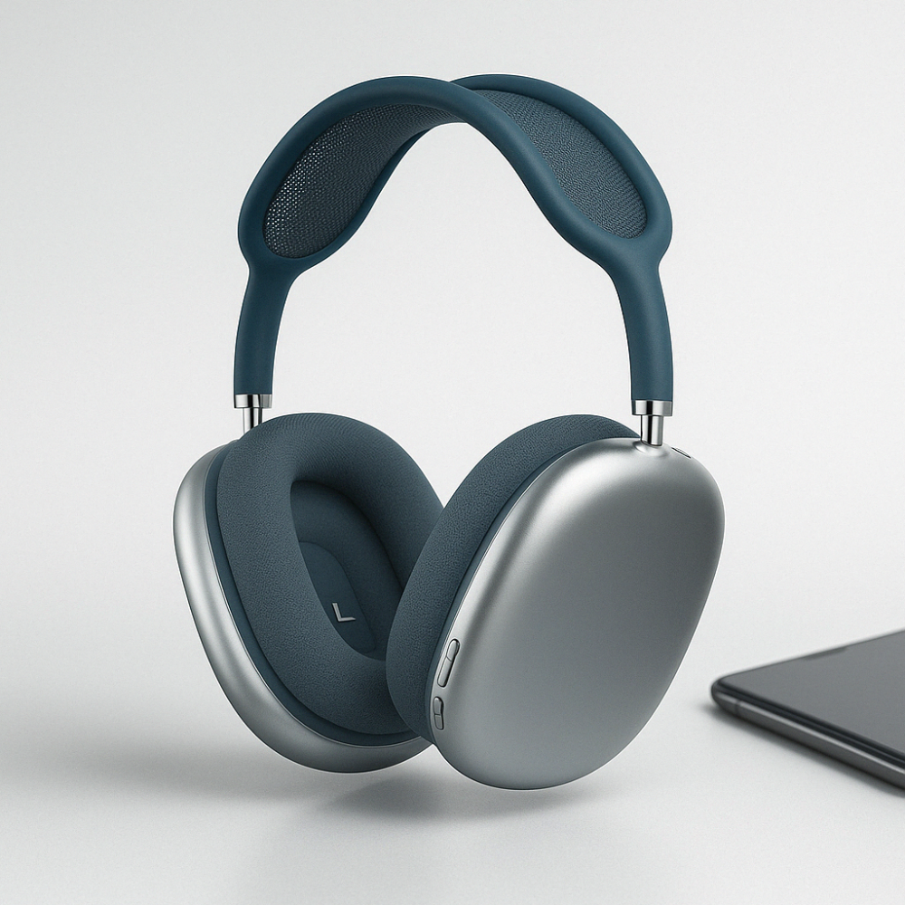 Wireless Over-Ear Bluetooth Headphones – Foldable, 10-Hr Playback