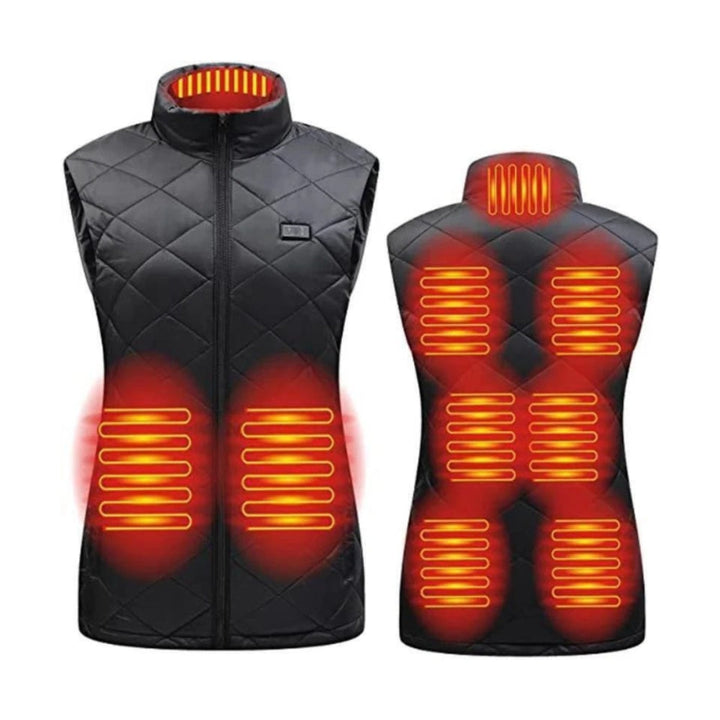Women's Heated Vest – Electric Slim-Fit Warming Gilet